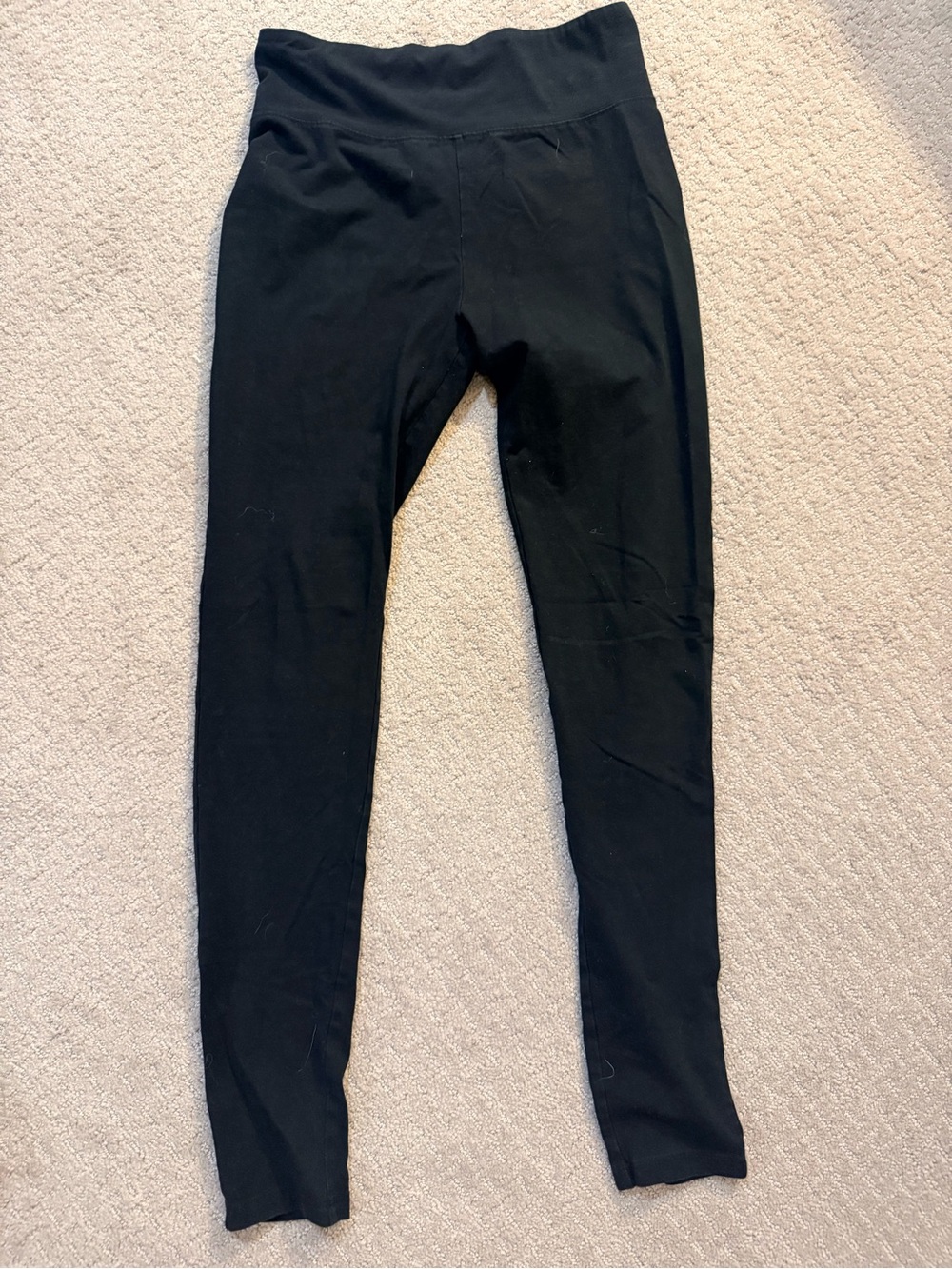 Nordstrom Brass Plum Black High-Waist Active Leggings